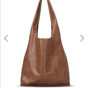 NWOT Shinola Market Clutch in Whiskey